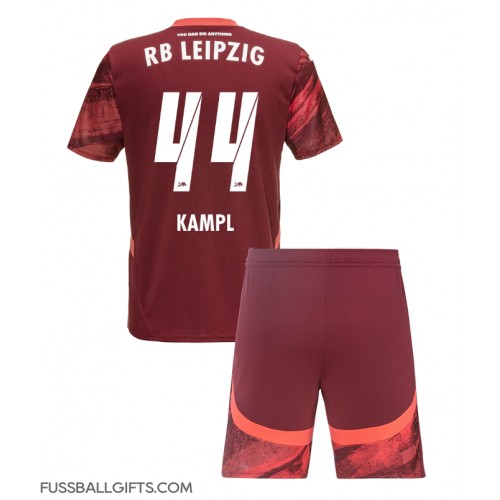 RB Leipzig Kevin Kampl #44 Fußballbekleidung Auswärtstrikot Kinder 2024-25 Kurzarm (+ kurze hosen)